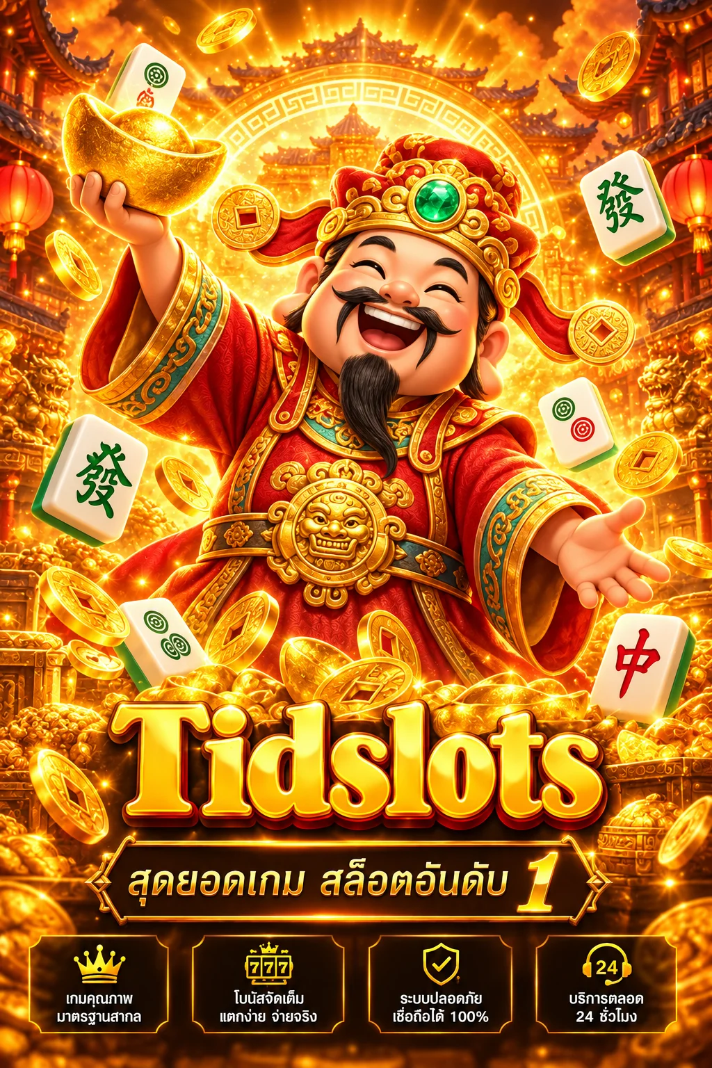 ตัวละคร Pragmatic Play ในหน้า Tidslots ทดลองเล่น